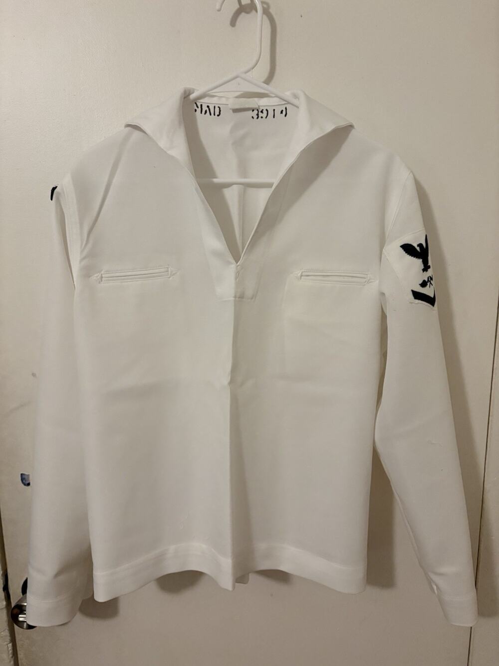 Vintage U.S. Navy enlisted dress jumper Size Xl